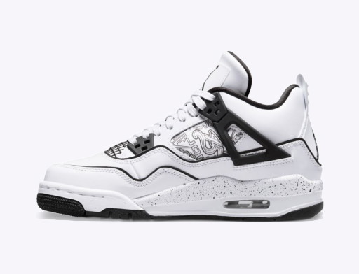Sneakerek és cipők Jordan Air Jordan 4 Retro "DIY" GS Fehér | DC4101-100