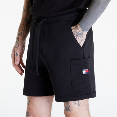Rövidnadrág Tommy Hilfiger Badge Cargo Shorts Black Fekete | DM0DM18479 BDS, 3