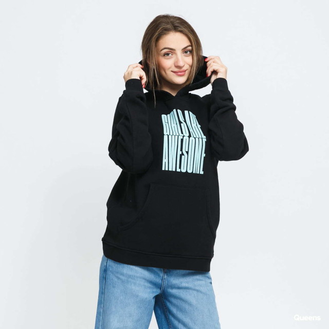 Sweatshirt Girls Are Awesome Stand Tall Hoody Fekete | 071586