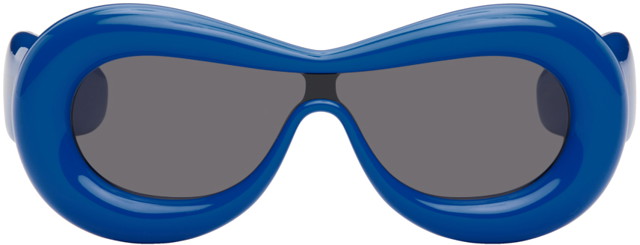 Napszemüveg Loewe Inflated Goggle Sunglasses Sötétkék | LW40099I@0090A