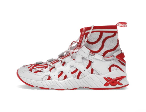 Sneakerek és cipők Asics Vivienne Westwood × Gel-Mai Knit "White Fiery Red" 
Piros | 1191A256-100