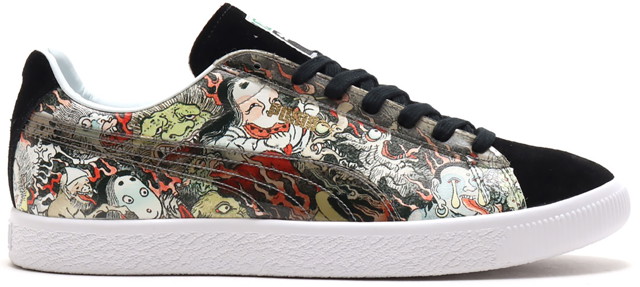 Sneakerek és cipők Puma Suede atmos x Three Tides Tattoo Zöld | 381246-01