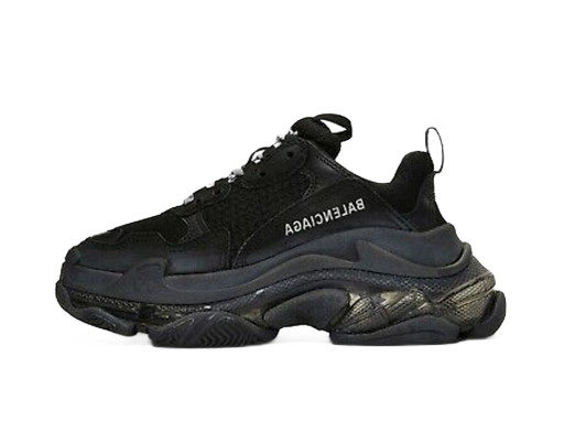 Sneakerek és cipők Balenciaga Triple S Black Clear Sole W Fekete | 544351 W09O 11000