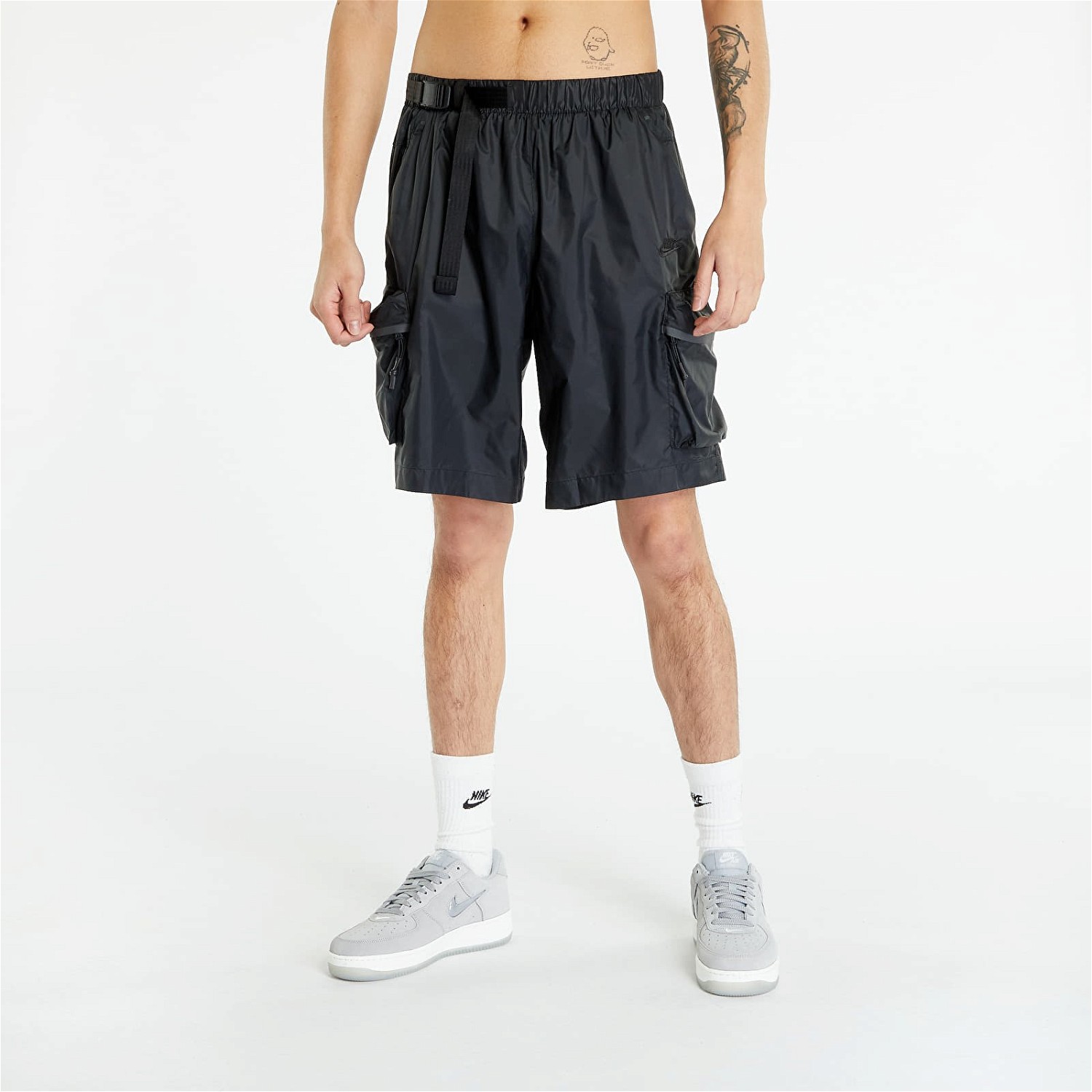 Rövidnadrág Nike Sportswear Tech Pack Woven Utilty Shorts Fekete | DX0229-010, 0