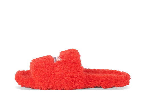 Sneakerek és cipők Balenciaga Furry Slide Red White W 
Piros | 654261W2DO16596