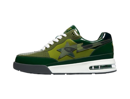 Sneakerek és cipők BAPE Road Sta "Green Camo" Zöld | 001FWI801003M-GRN