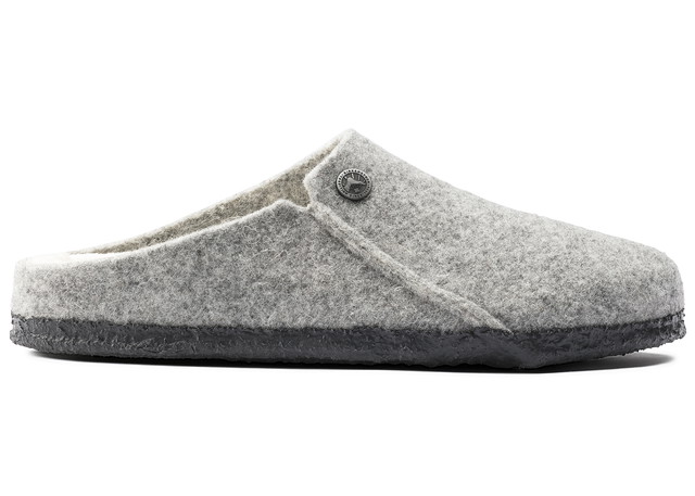 Sneakerek és cipők Birkenstock Zermatt Shearling Clog Wool Felt Light Gray Szürke | 1015092/1015086