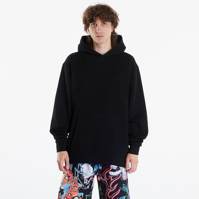 Sweatshirt RIPNDIP Autograph Hoodie Black Fekete | RNDSPR24114