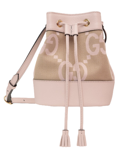 Válltáskák Gucci Mini GG Ophidia Bucket Bag Rózsaszín | 550620 UKMBG