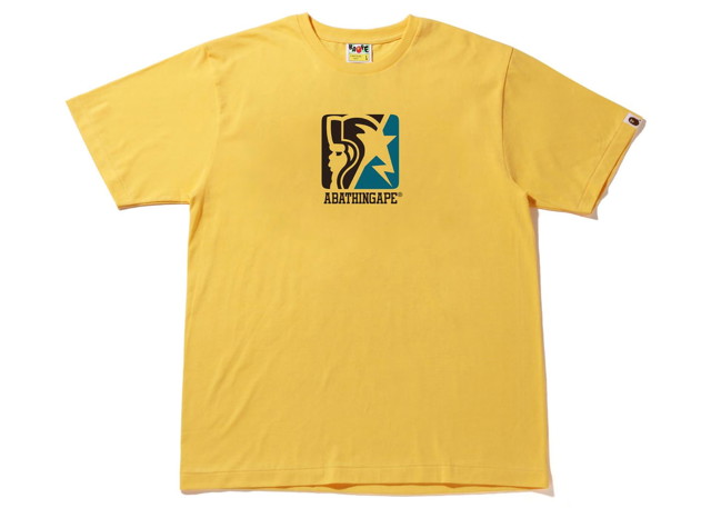 Póló BAPE BAPE Archive Graphic #13 Tee Yellow Sárga | 1I70-110-006