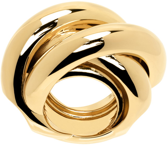 Gyűrűk Balenciaga Saturne Ring Bézs | 770127 TZ99G