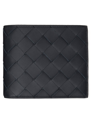 Pénztárca Bottega Veneta Intrecciato Wallet Kék | 743211 VCPQ6