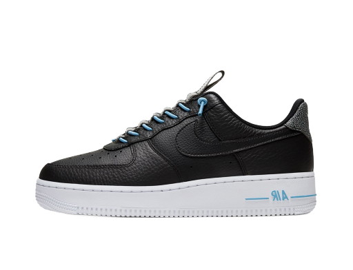 Sneakerek és cipők Nike Air Force 1 Low '07 Lux Black Light Blue W Fekete | 898889-015