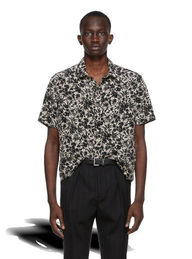 Ing Saint Laurent Floral Shirt Szürke | 682136Y2E33