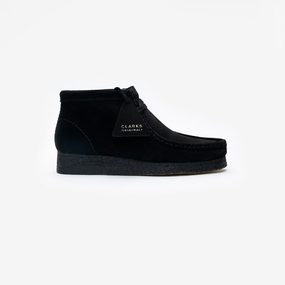 Sneakerek és cipők Clarks Wallabee Boot W Fekete | 26155521, 1