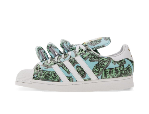 Sneakerek és cipők adidas Originals Jeremy Scott x Money Superstar Zöld | HP6596
