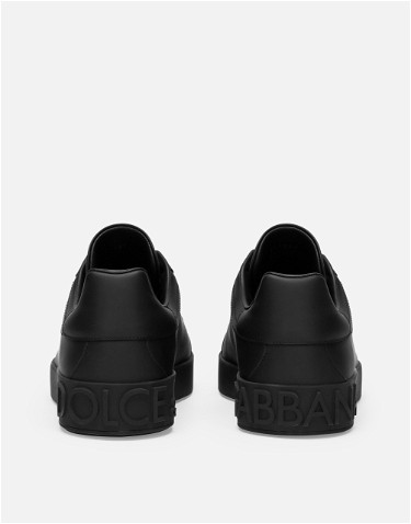 Sneakerek és cipők Dolce & Gabbana Calfskin Portofino Fekete | CS1772A106580999, 2