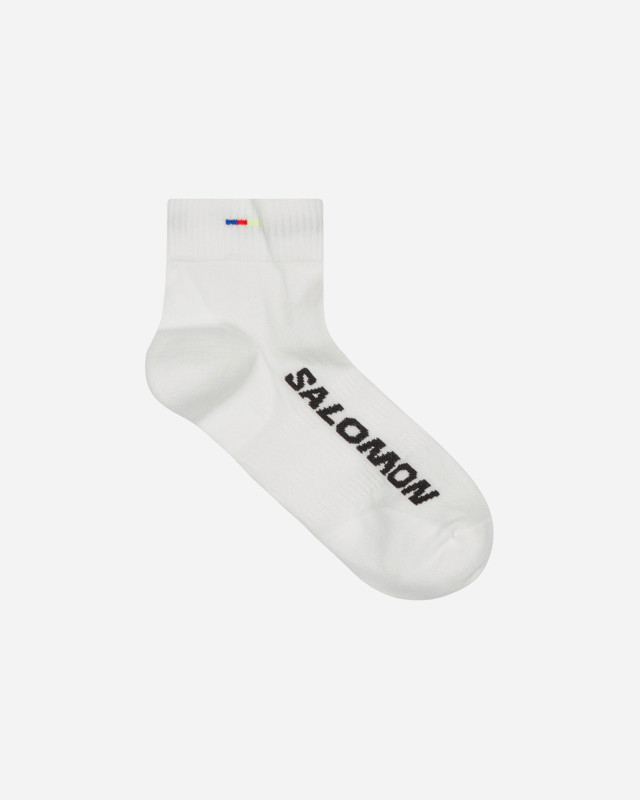 Fehérnemű és zoknik Salomon Sunday Smart Ankle Socks Snow Fehér | LC2168900