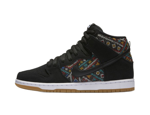 Sneakerek és cipők Nike SB SB Dunk High Aztec Geometry Fekete | 313171-030