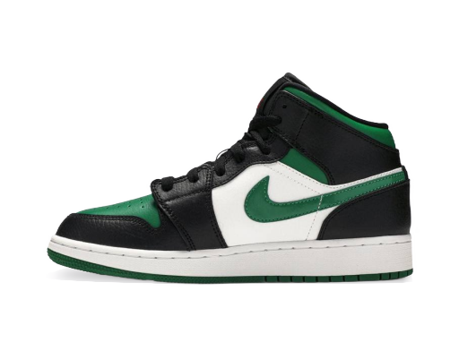 Sneakerek és cipők Jordan Air Jordan 1 Mid "Black Pine Green" GS Zöld | 554725-067