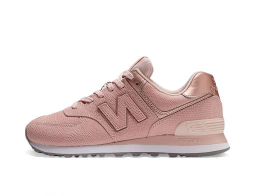 Sneakerek és cipők New Balance 574 Snakeskin Rózsaszín | WL574NK2