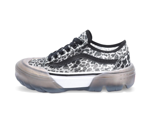 Sneakerek és cipők Vans Old Skool Tapered Mesh DX Modular Dots Leopard Szürke | VN0A705VAXK