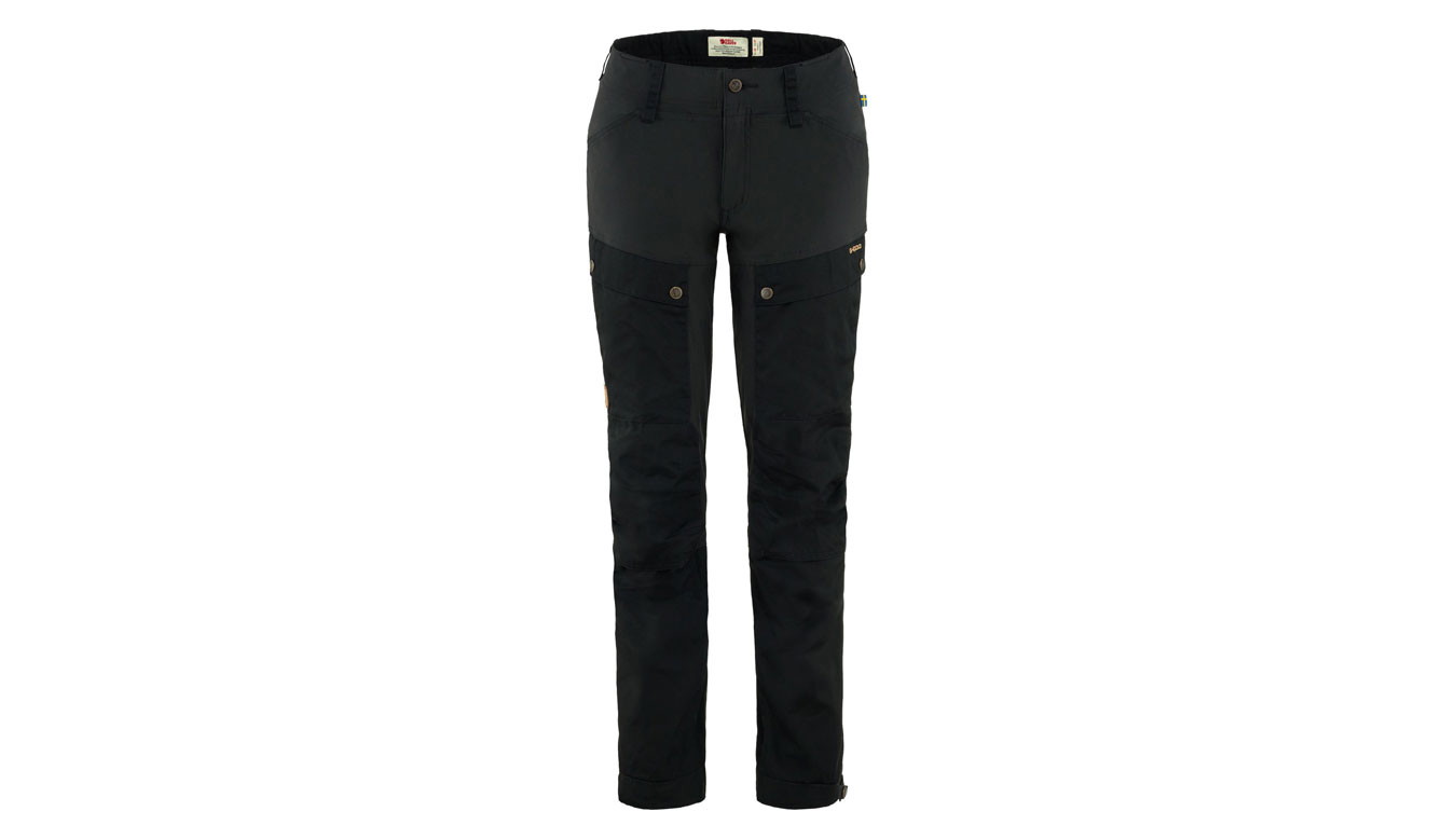 Nadrág FJÄLLRÄVEN Keb Trousers Fekete | F89898-550, 0