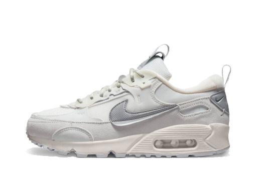 Sneakerek és cipők Nike Air Max 90 Futura Summit White Metallic Silver W Fehér | FB1877-110