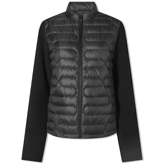 Dzsekik Moncler Padded Cardigan Jacket Fekete | 9B000-28-M1367-999