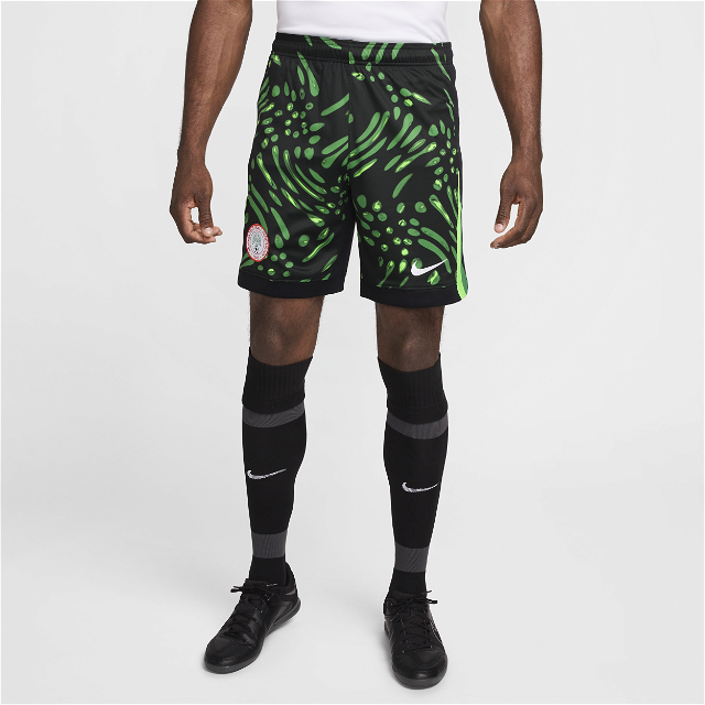 Rövidnadrág Nike Dri-FIT Replica NIgeria 2024 Stadium Zöld | FQ8853-010