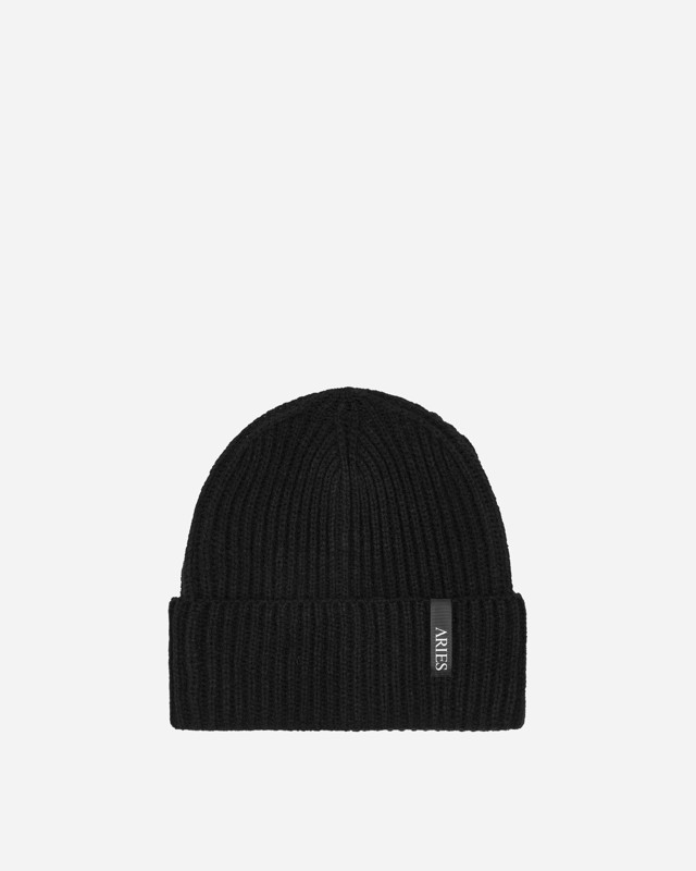 Beanie sapkák Aries Rib Beanie Fekete | RUAR90010 BLK