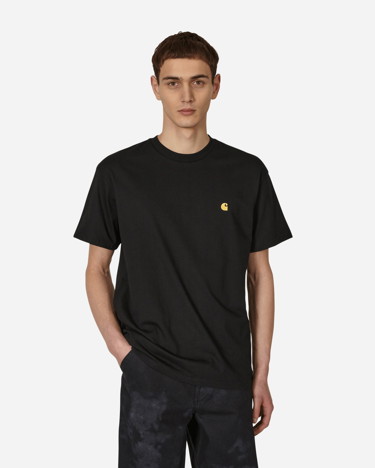 Póló Carhartt WIP S/S Chase Fekete | I026391.00FXX, 3