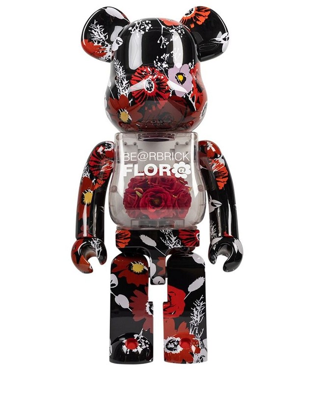 Gyűjthető Medicom Toy Flora BE@RBRICK 1000% figure - Multicolour Fekete | MEDI294120852197