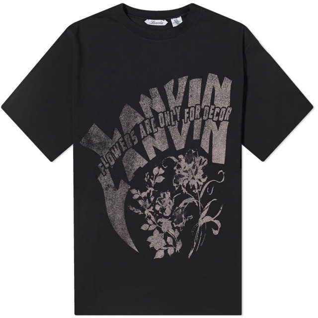 Póló LANVIN Future Printed x T-Shirt Fekete | RU-TS0026-J120-P24-10