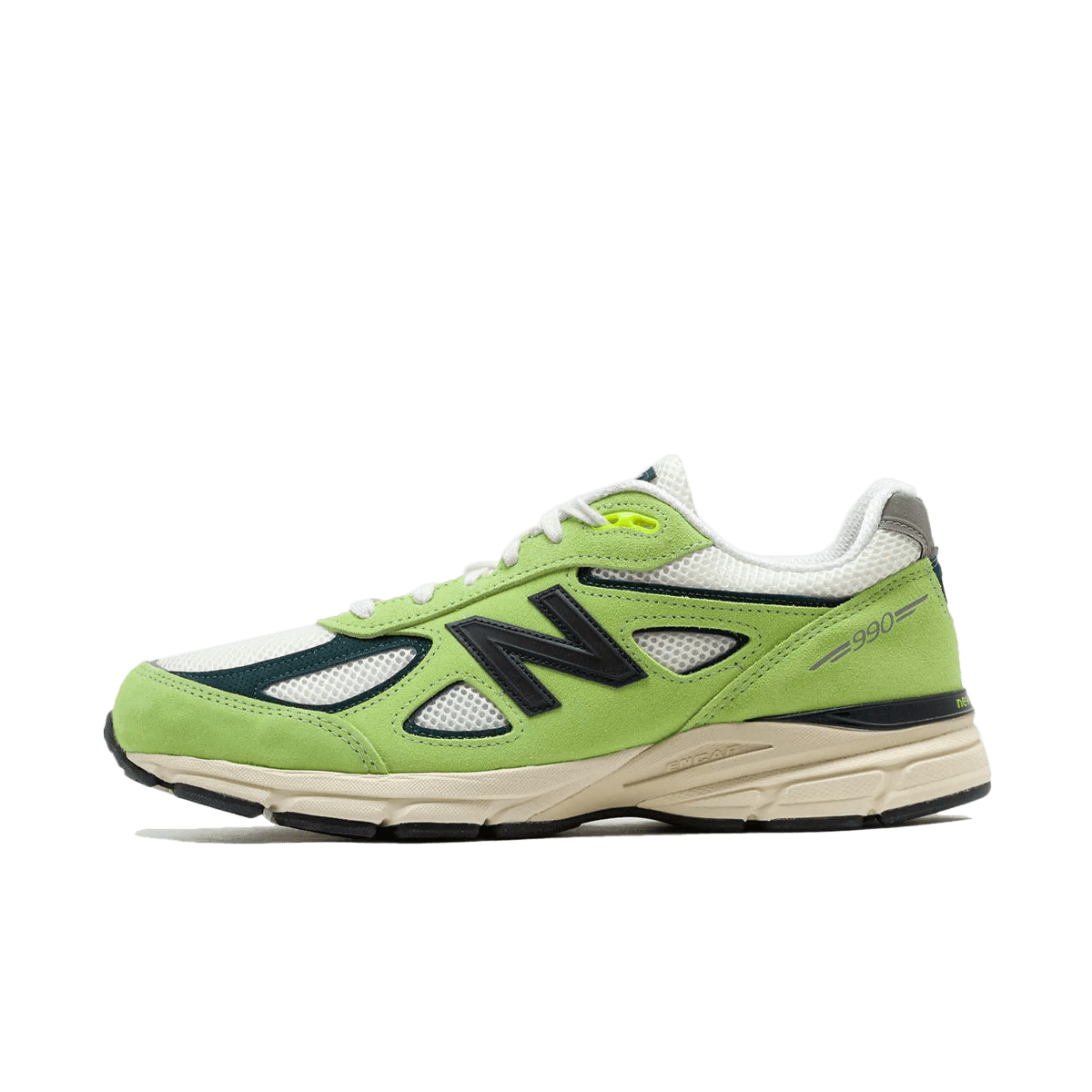 Sneakerek és cipők New Balance 990v4 Made in USA "Hi-Lite" Zöld | U990NB4, 0
