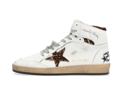 Sneakerek és cipők Golden Goose Sky Star White Leopard W Fehér | GWF00230-F002193-10805