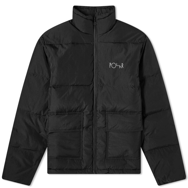 Puff dzsekik Polar Skate Co. Pocket Puffer Jacket Fekete | PSC-W23-35