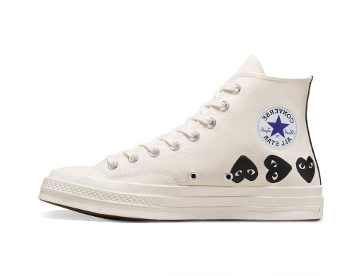 Sneakerek és cipők Converse Comme des Garçons PLAY x Chuck 70 Hi Fehér | A08148C