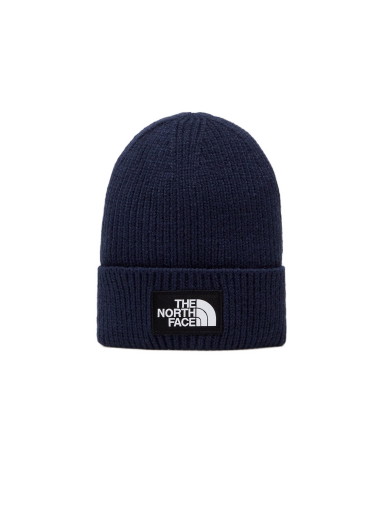 Beanie sapkák The North Face Logo Box Cuff Beanie Sötétkék | NF0A3FJX8K21