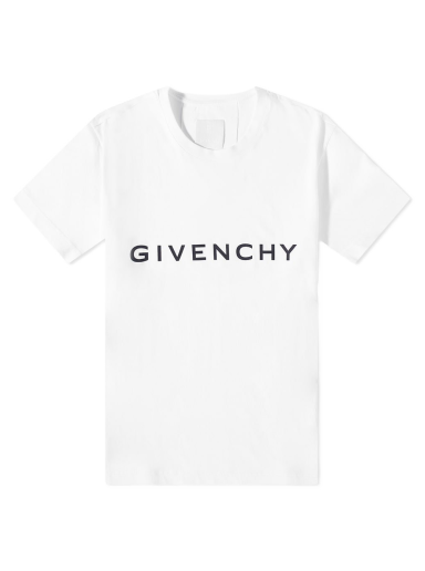 Póló Givenchy Logo Tee Fehér | BM716G3YAC-100