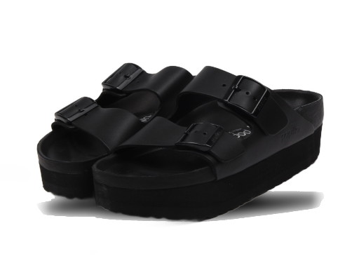 Sneakerek és cipők Birkenstock Arizona Papillio Leather Fekete | 1013266