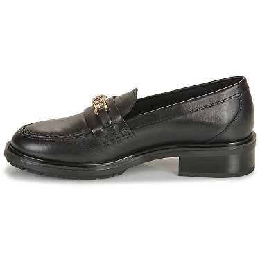 Ruházat Tommy Hilfiger Loafers / Casual Shoes TH HARDWARE LOAFER Fekete | FW0FW07765-BDS, 2