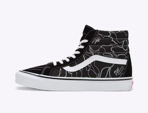 Sneakerek és cipők Vans BAPE x Sk8-Hi 38 DX "Lined Camo" Barna | VN0A38GF7BG