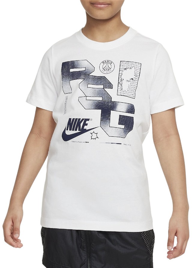 Póló Nike PSG U NK FUTURA TEE Fehér | fz0136-100