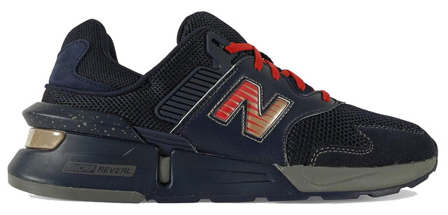 Sneakerek és cipők New Balance 997S Black History Month (2020) "Navy/Red Gold" Sötétkék | MS997BHM