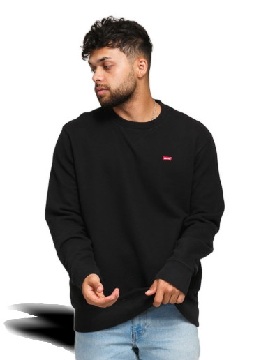 Sweatshirt Levi's ® New Original Crew Fekete | 35909-0003