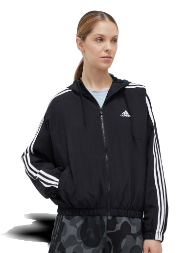 Essentials 3-Stripes Woven Windbreaker