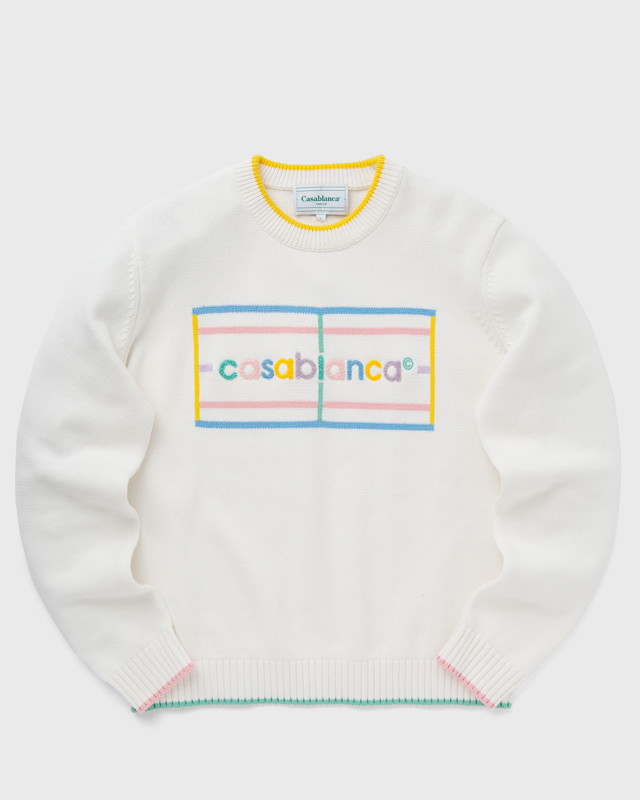 PASTEL COURT EMBROIDERED SWEATER
