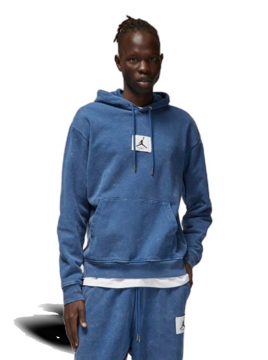 Sweatshirt Jordan Essential Washed Fleece Hoodie Kék | DR3087-493