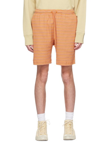 Rövidnadrág Acne Studios Striped Shorts 
Narancssárga | CE0028-